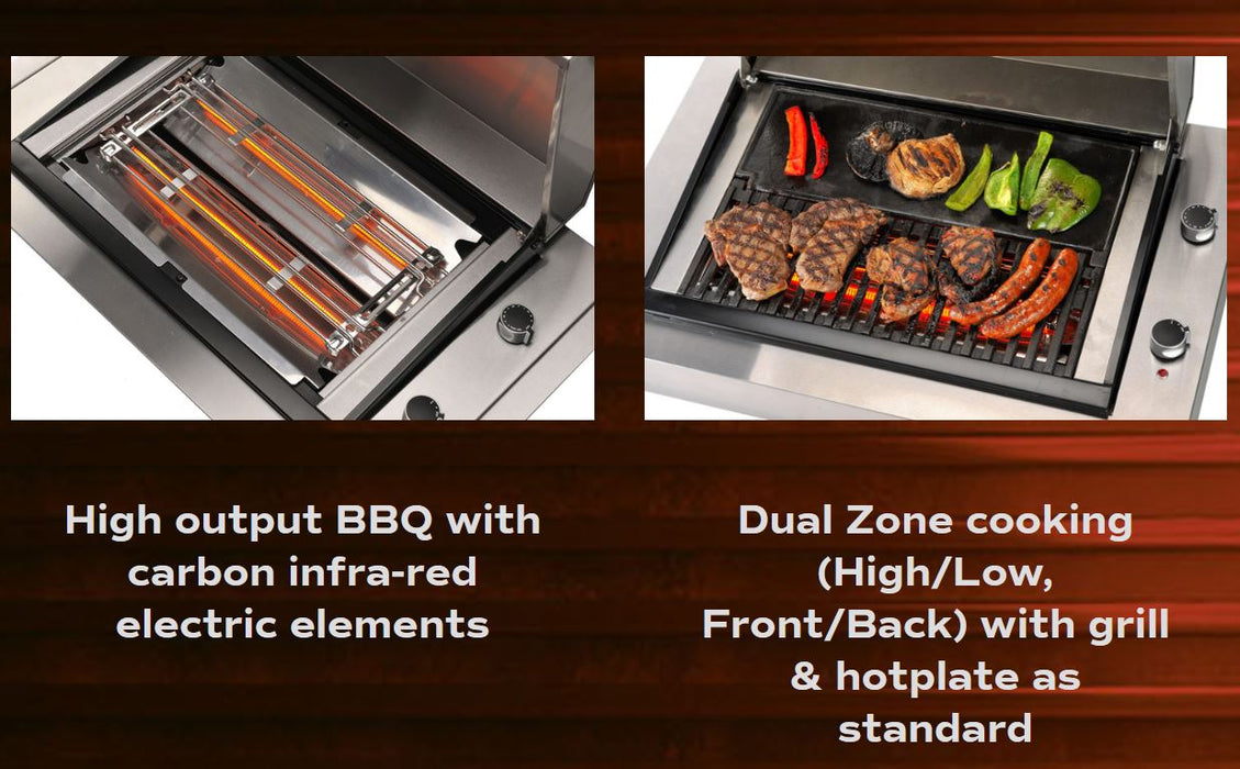 CROSSRAY Electric BBQ High Lid with Trolley