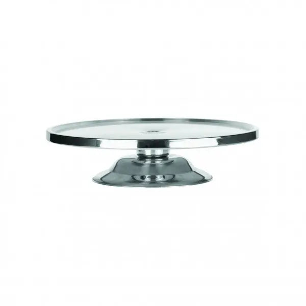 Chef Inox Cake Stand Stainless Steel 300x75mm