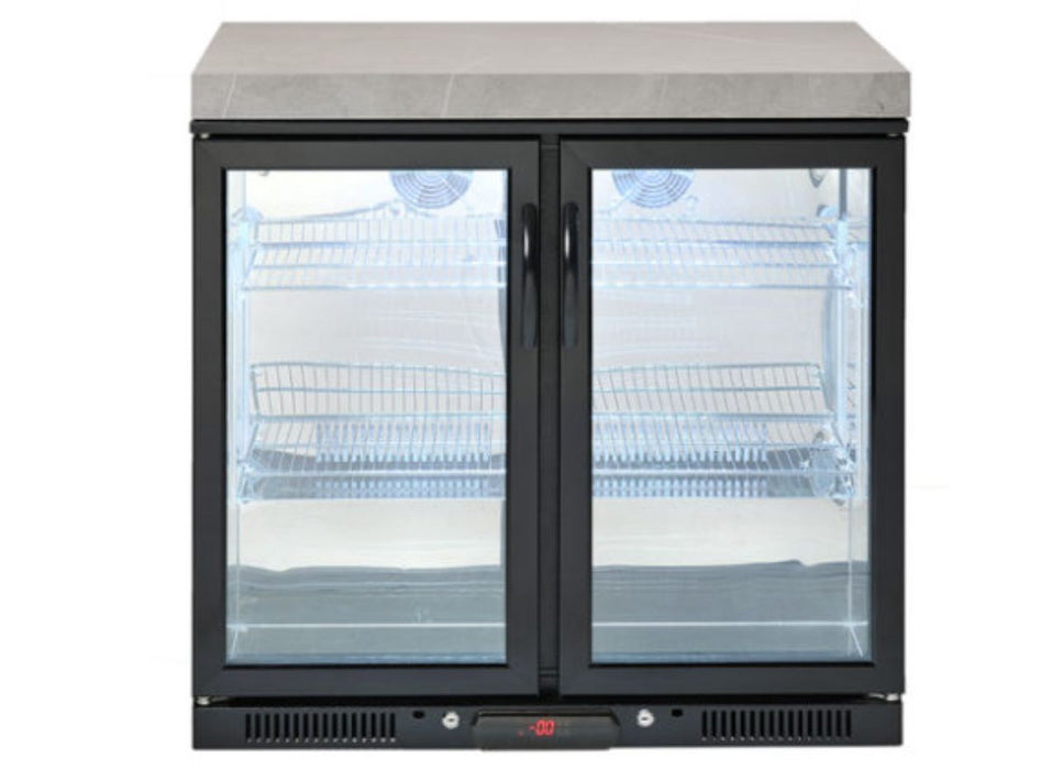 Crossray BBQ Double Fridge