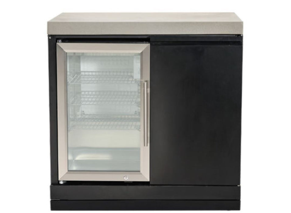 Crossray Side Cabinet with Fridge & Door TCK-FRIDGEASSY