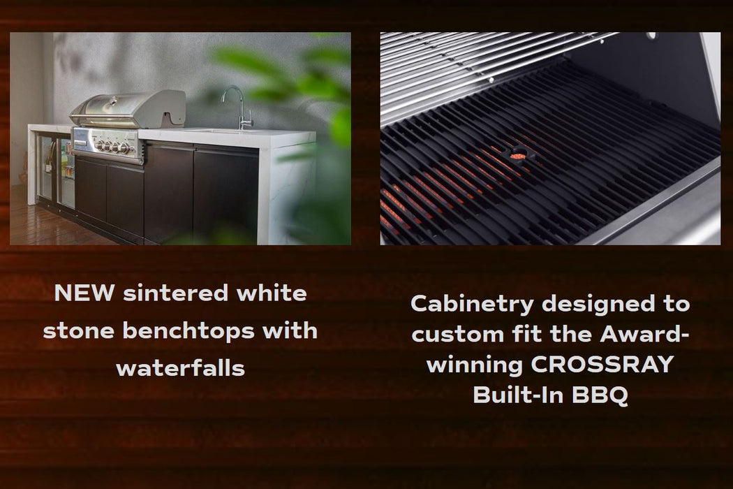 Crossray TC4KP-11 BBQ & Cabinet Premium 4B Outdoor Kitchen