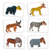 Anijumble imaginary beasts animals zebra cow