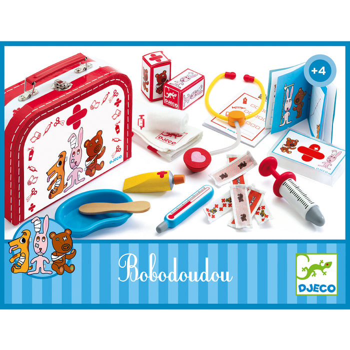 Djeco Wooden Veterinary Set - Bobodoudou