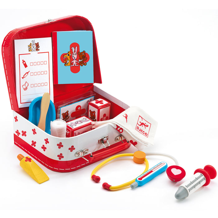 Djeco Wooden Veterinary Set - Bobodoudou