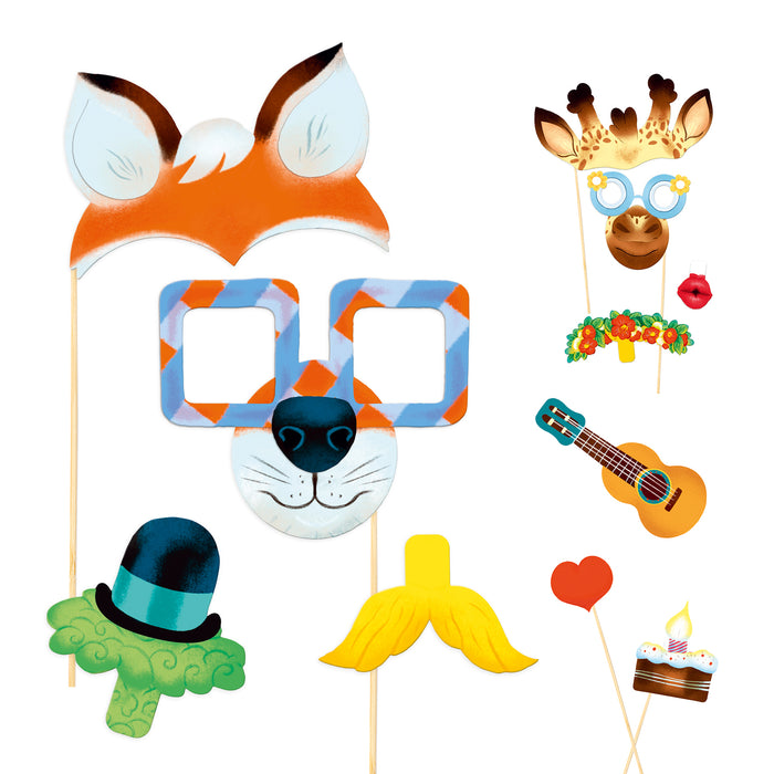 Djeco DIY Photobooth Animal Party