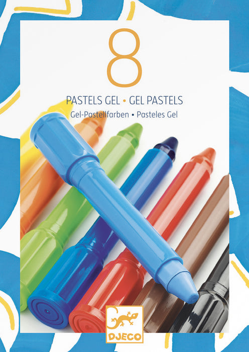 8 gel pastels - classic colours