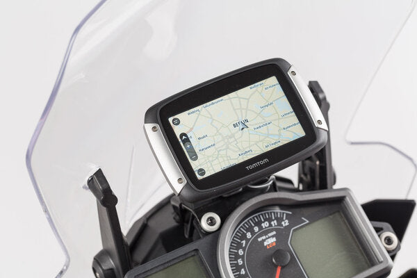 COCKPIT GPS MOUNT DETACHABLE VIBRATION DAMPED FITS ALL TOMTOM RIDER MODELS AND GARMIN ZUMO