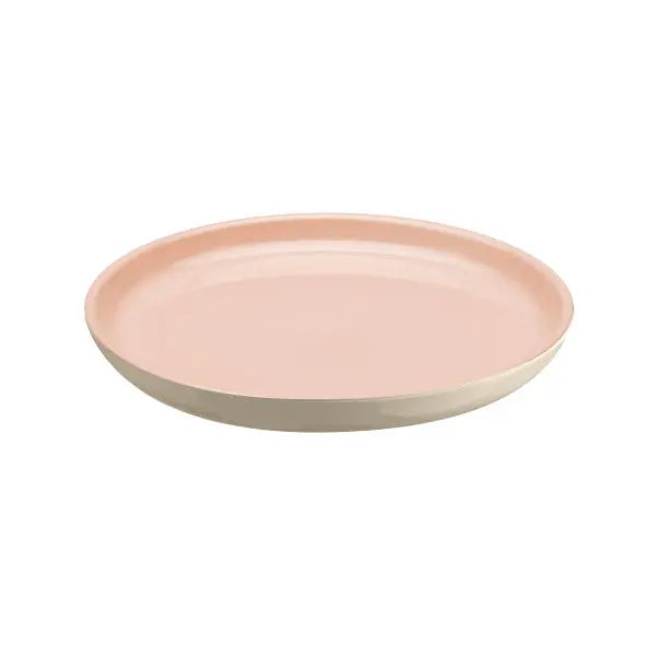 Emile Henry Large Plate 25cm - Powder Pink/Ivory