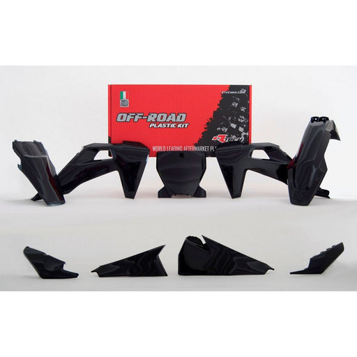 PLASTICS KIT RTECH INCLUDES FRONTFENDER REAR FENDER SIDEPANELS AIR BOX COVER &amp; FRONT NUMBER PLATE