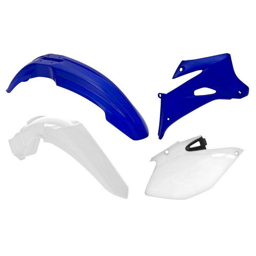 PLASTIC KIT RTECH FRONT &amp;REAR FENDERS SIDEPANELS &amp;RADIATOR SHROUDS WR250F 07-13 WR450F 07-11