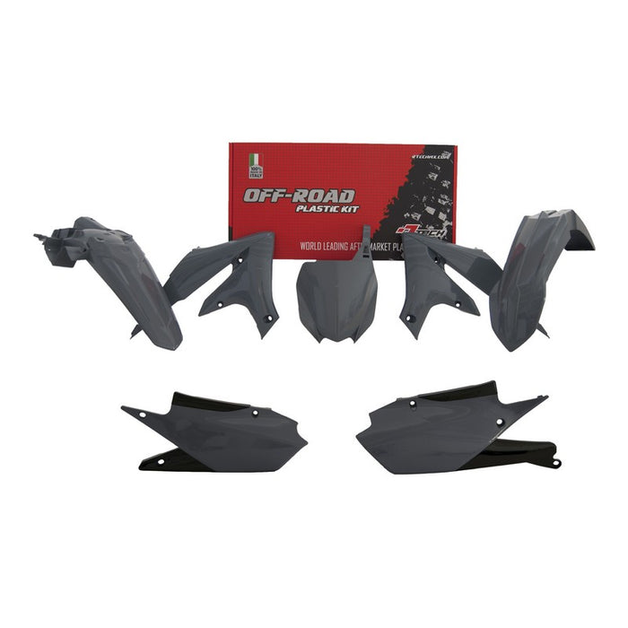 PLASTIC RTECH FRONT/REAR FENDER SIDEPANEL&amp;RADIATOR SHROUD UPPER/LOWER &amp;FRONT NUMBERPLATE YAMAHA