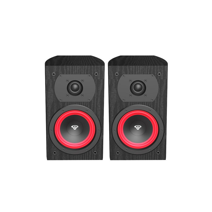 Cerwin Vega La Series Home Audio 4" 2-Way Bookshelf Speaker Pair Black