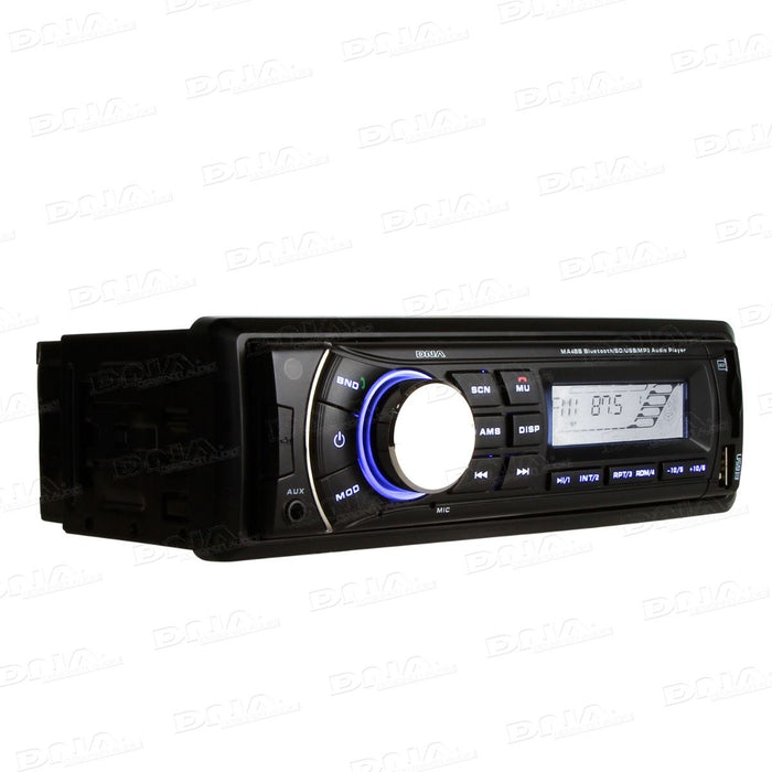 Dna Marine Head Unit With Bluetooth/Usb/Sd And Am/Fm Radio Black