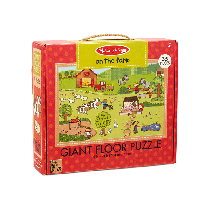 Giant Floor Puzzle - On The Farm - 35 Pc