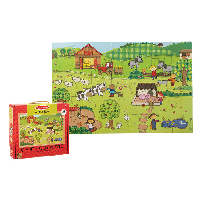 Giant Floor Puzzle - On The Farm - 35 Pc