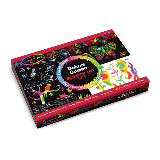 Deluxe Combo Scratch Art Set