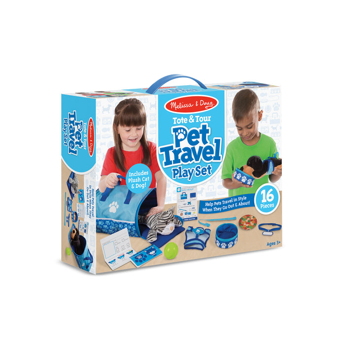 Tote & Tour Pet Travel Play Set