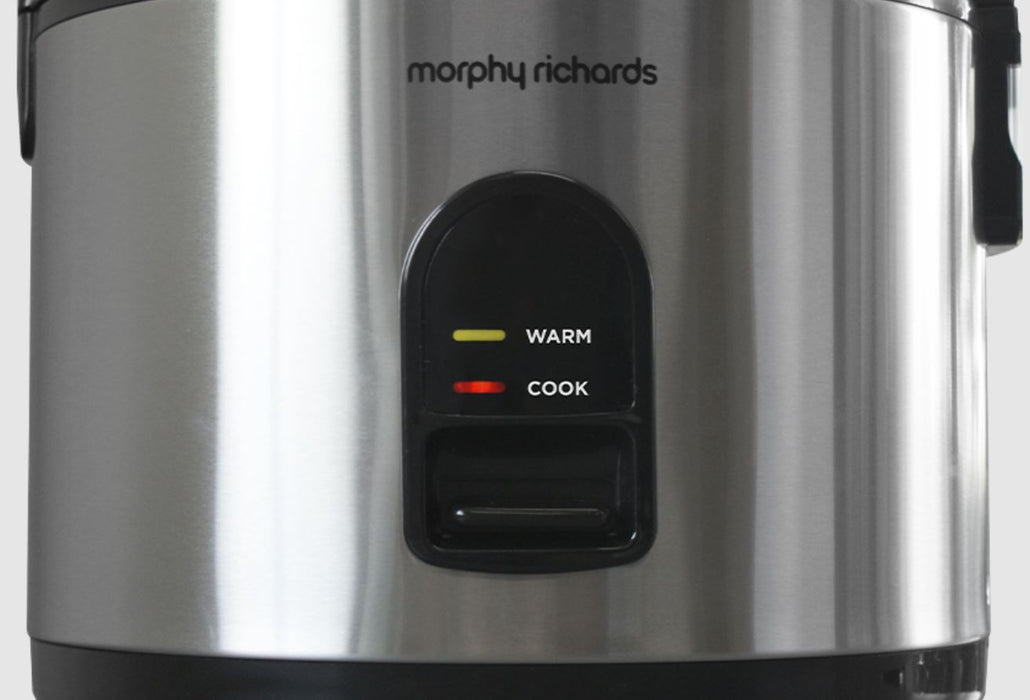 Morphy Richards 10 Cup Rice Cooker Stainless Steel