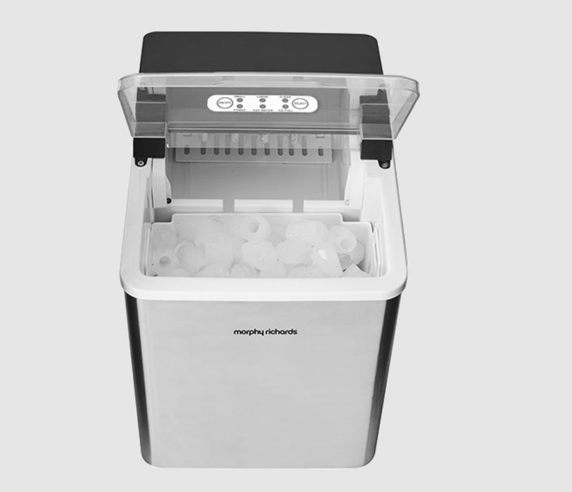 Morphy Richards Compact Ice Maker 12kg Stainless Steel MRICE12SS