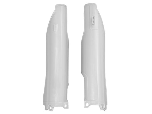 *FORK PROTECTORS - GUARDS RTECH KX125 KX250 07-08 KX250F KX450F 06-08 KLX450R 07-16 WHITE