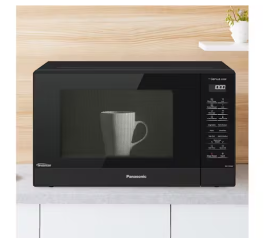 Panasonic 32L Inverter Microwave - Black