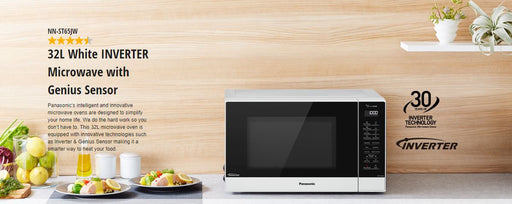 Panasonic Microwave 32L White NN-ST65JWQPQ