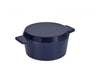 Stanley Rogers Cast Iron French Oven Mid Blue 24cm