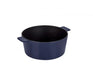 Stanley Rogers Cast Iron French Oven Mid Blue 24cm