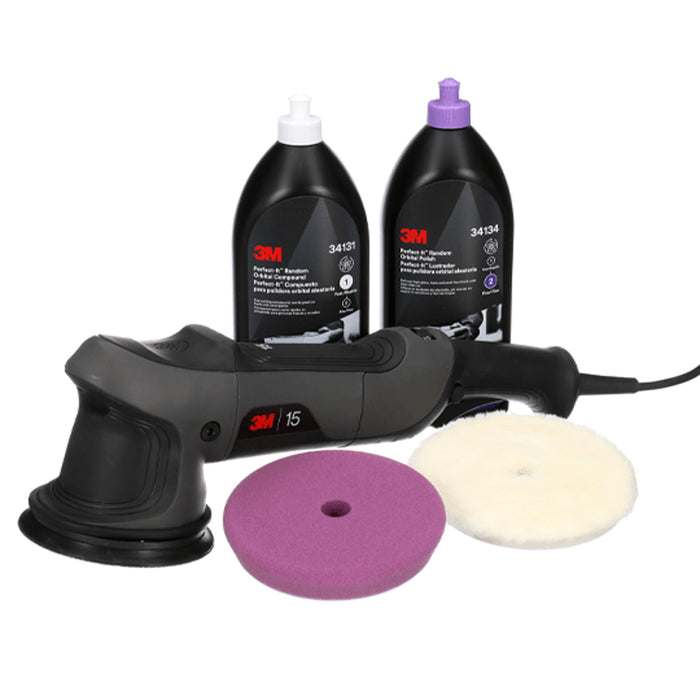 3M 34140 Prefect-It Random Orbital Polisher 15Mm 230V