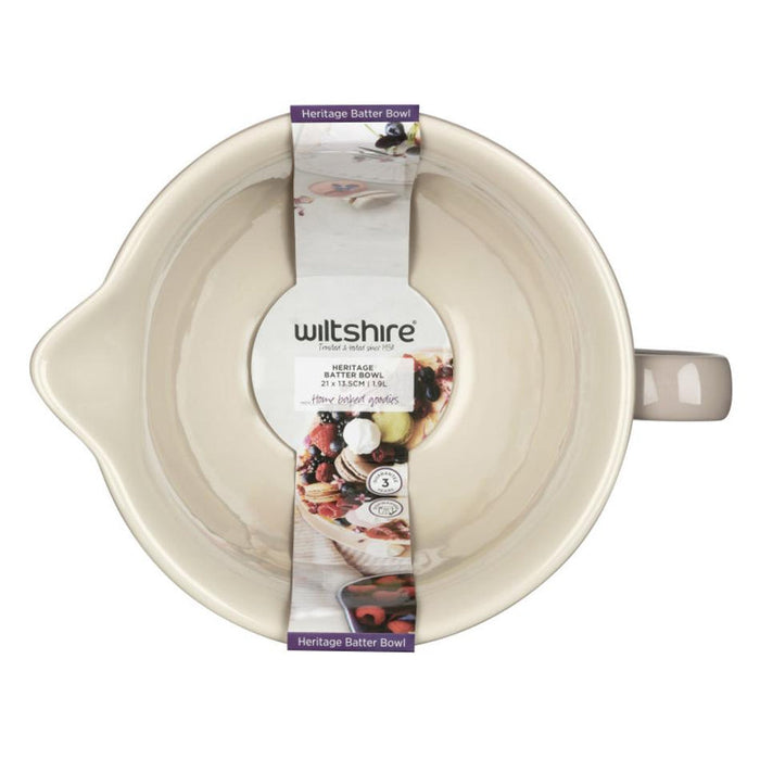 Wiltshire Heritage Batter Bowl 1.9L