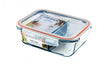 Wiltshire Rectangle Glass Container with 2 Dividers 930ml