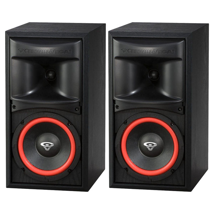 Cerwin Vega Xls Series Home Audio 6" 2-Way Bookshelf Speaker 125W Max Single