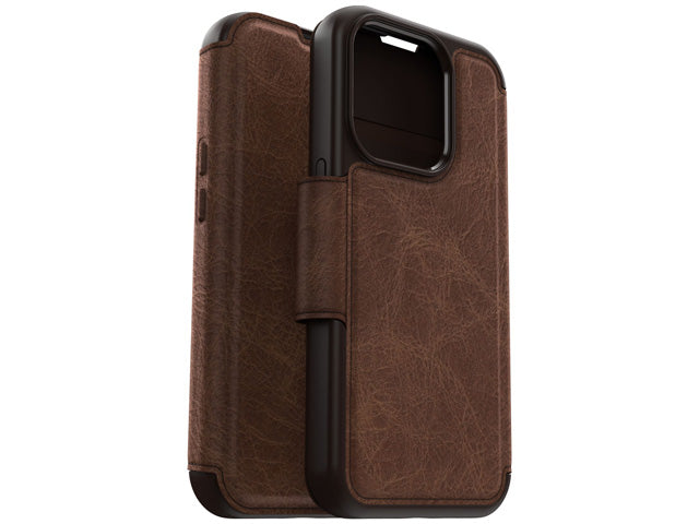 OtterBox Strada Magsafe - Case iPhone 15 Pro - Espresso