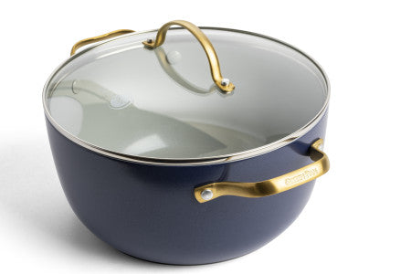 GreenPan Green Pan Padova Navy Blue Covered Casserole 24cm/4.7L