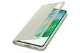 Samsung S21 FE Smart Clear View Cover Olive Case