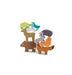 Wooden Animals Forest Stacker Tower and Bag - Le Toy Van