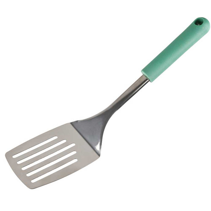 Wiltshire Eco Slotted Stainless Steel Turner - Green