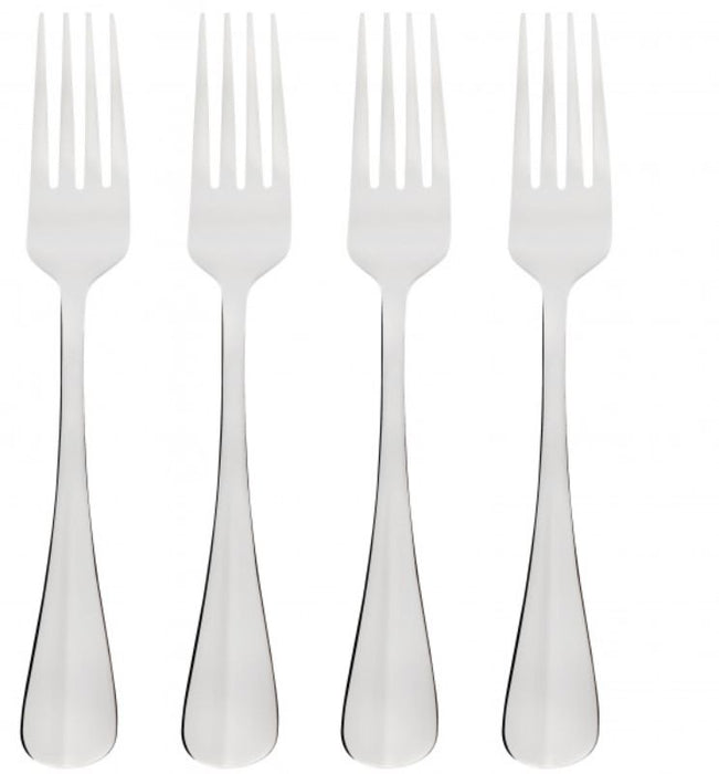 Wiltshire Baguette Dinner Fork 4Piece Stainless Steel