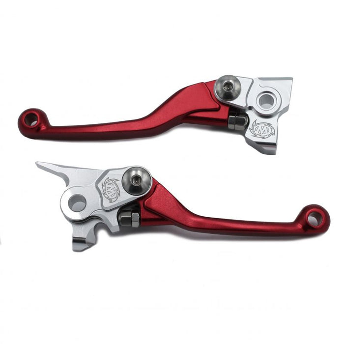 Moto Master Mx Pivot Lever Set Red Gas Gas Husqvarna Braktec Caliper