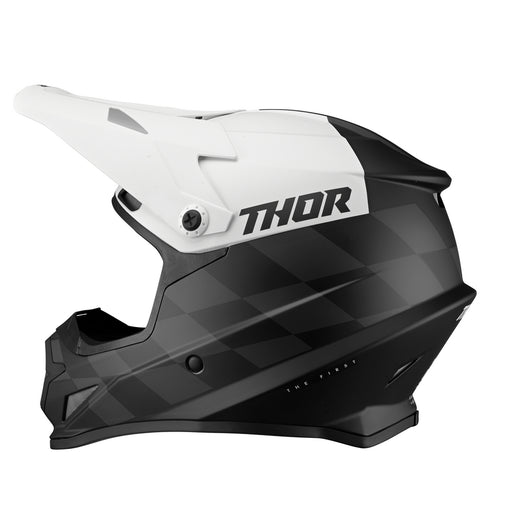 Helmet S23 Thor Mx Sector Birdrock Black/White Large