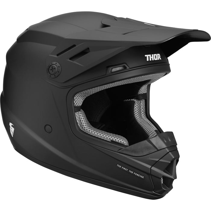 HELMET S21Y & S22Y THOR MX SECTOR BLACK YOUTH MEDIUM