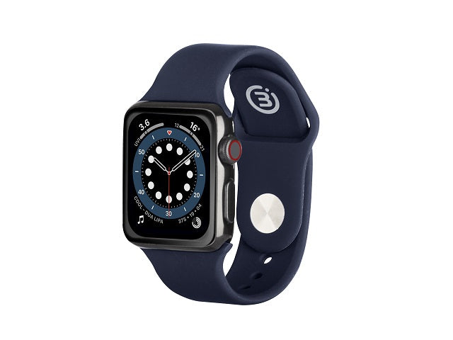 3sixT Silicone Band Apple Watch 3/4/5/SE/6 42/44mm - N Blue