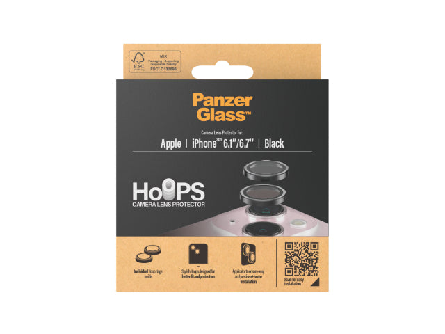 PanzerGlass Hoops Camera Lens Protector - iPhone 15 / iPhone 15 Plus