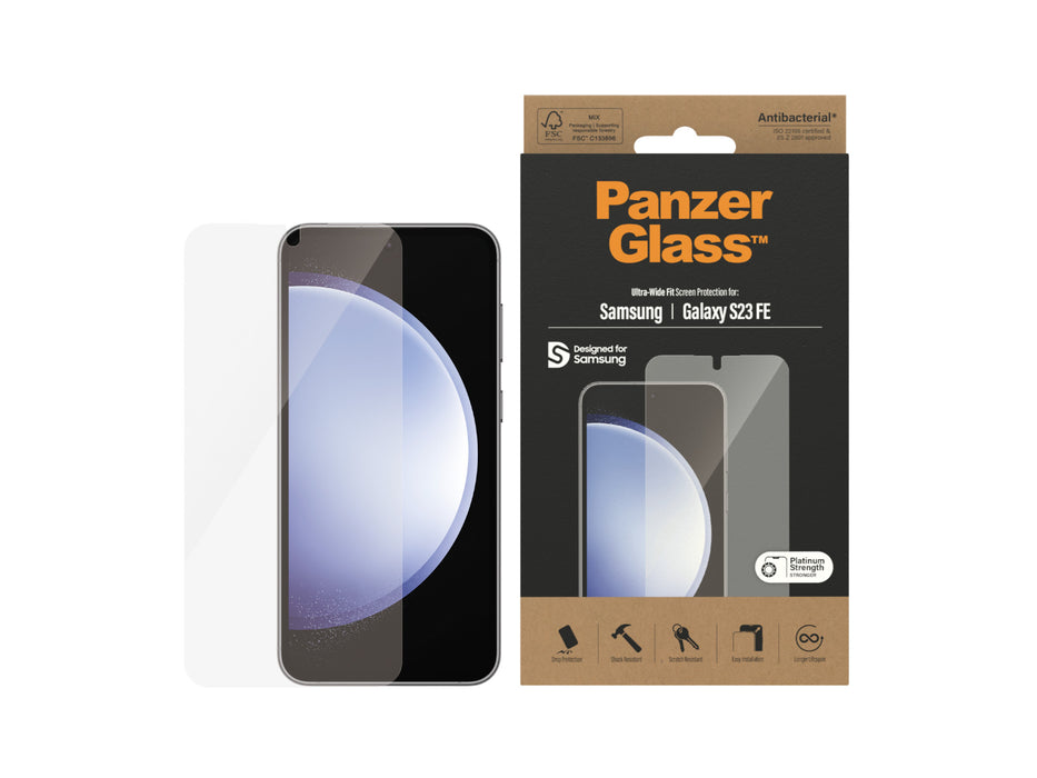 PanzerGlass Samsung Galaxy S23 FE UltraWide Fit Screen Protector