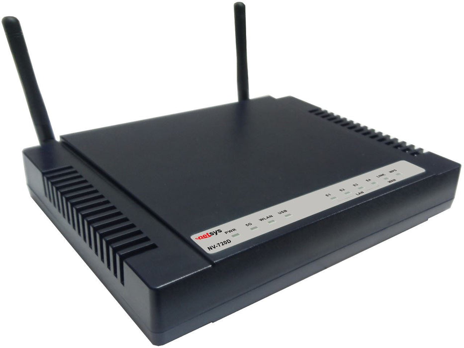 NETSYS VDSL2 CO RX LAN Extender with 802.11ac for NV-700L TX. Used as a WIFI rec