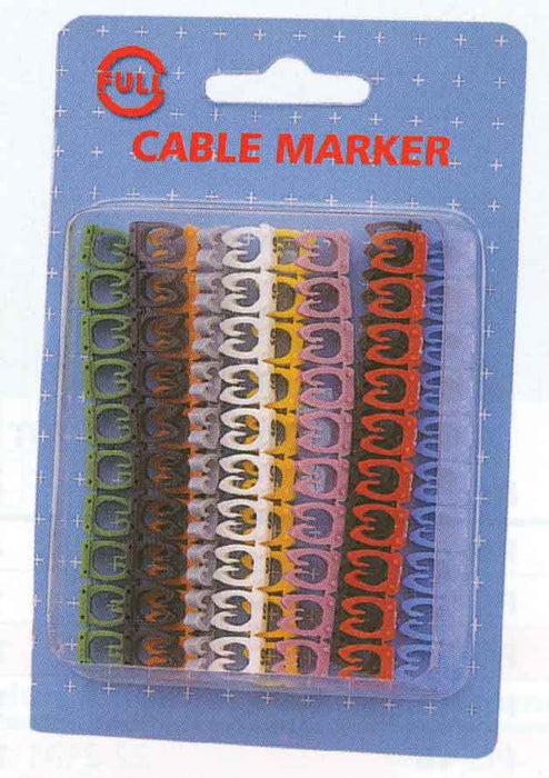 DYNAMIX Colour Coded Cable Markers , pack of 100. Fit for OD:. 4mm~5.5mm