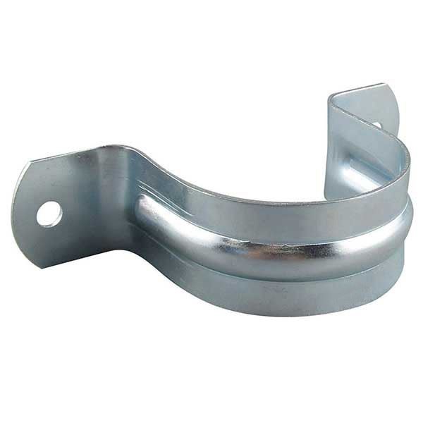 TRADESAVE Conduit Saddle Full (20mm). Zinc Plated. 6mm Mounting Hole. 100 per bo