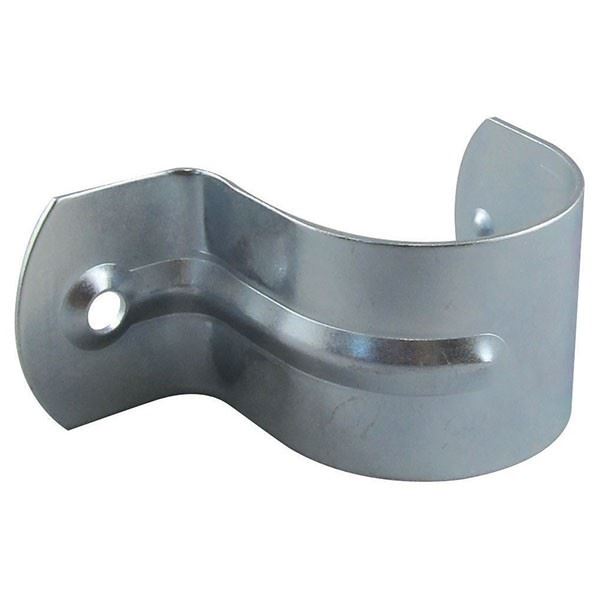 TRADESAVE Conduit Saddle Half (25mm). Zinc Plated. 6mm Mounting Hole. 50 per box