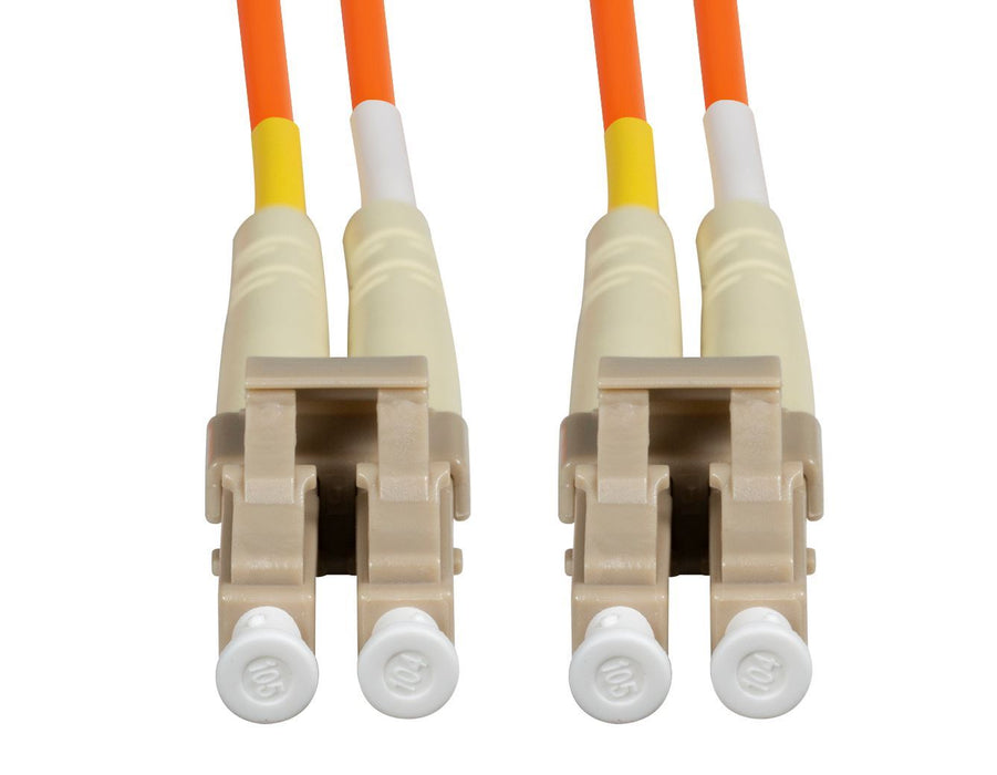 DYNAMIX 1M 62.5u LC/LC OM1 Fibre Lead (Duplex, Multimode) Orange LSZH Jacket