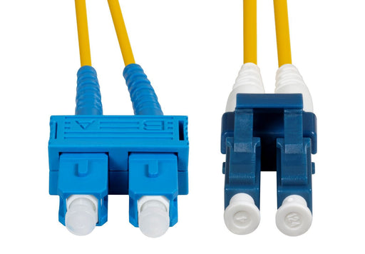 DYNAMIX 1M 9u LC/SC Duplex Single Mode G657A1 Bend Insensitive Fibre Lead